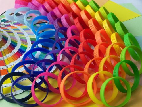 High quality custom rubber silicone wristbands bracelet