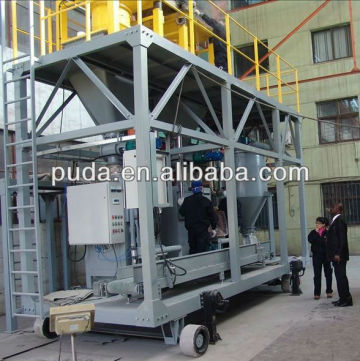 mobile packing machine system