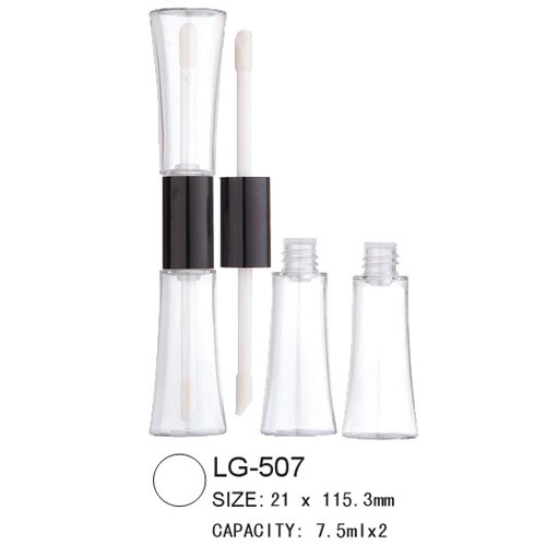 Dos jefes Lip Gloss caso LG-507