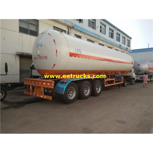 56000 lít 24T LPG đường xe tăng Trailers