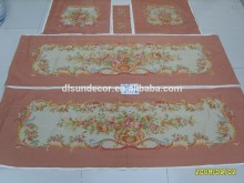 Hand knotted pure silk aubusson sofa cover