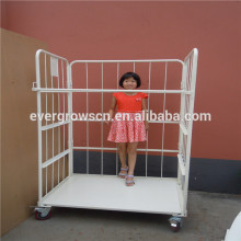 Direct manufacturer of high mobility wire mesh steel foldable push carts
