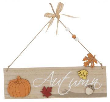 HARVEST FESTIVAL WOODEN DECORATION