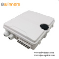 1X8 Ftth Plc Splitter Fiber Distribution Box 12 Core Termination Boxes