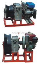 Winch Powered Steel Wire Rope Pilot Rope Line Winder?