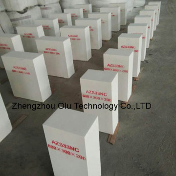 AZS33 fused cast refractories