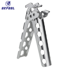 Non-Magnetic Aluminum Camp Cookware Sets with Metal Pan Gripper and Comb Tong