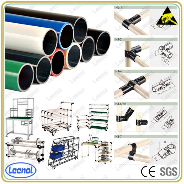 Customized Accept lean pipe for lean pipe rack system with high quality and cheap price