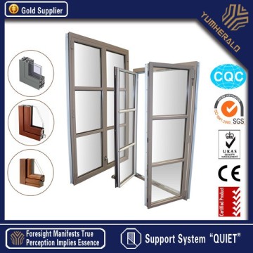 High Quality Energy Saving Low-E Tempered Glazed Bullet Proof Window and Doors