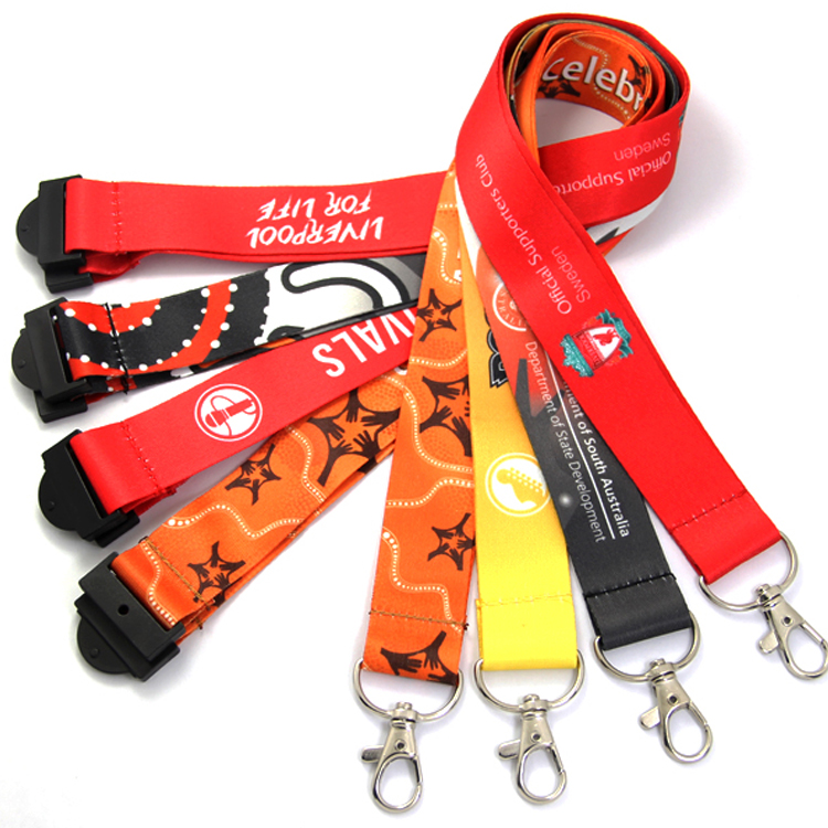 Wholesale Cheap Custom School Sublimation Cute Lanyard Printer