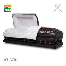 AT-A764 paulownia wooden cheap wooden casket