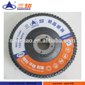 polishing flexible abrasive flap discs for metal