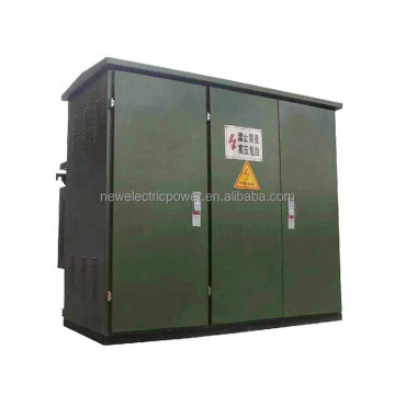 Complete set of prefabricated box-type substation