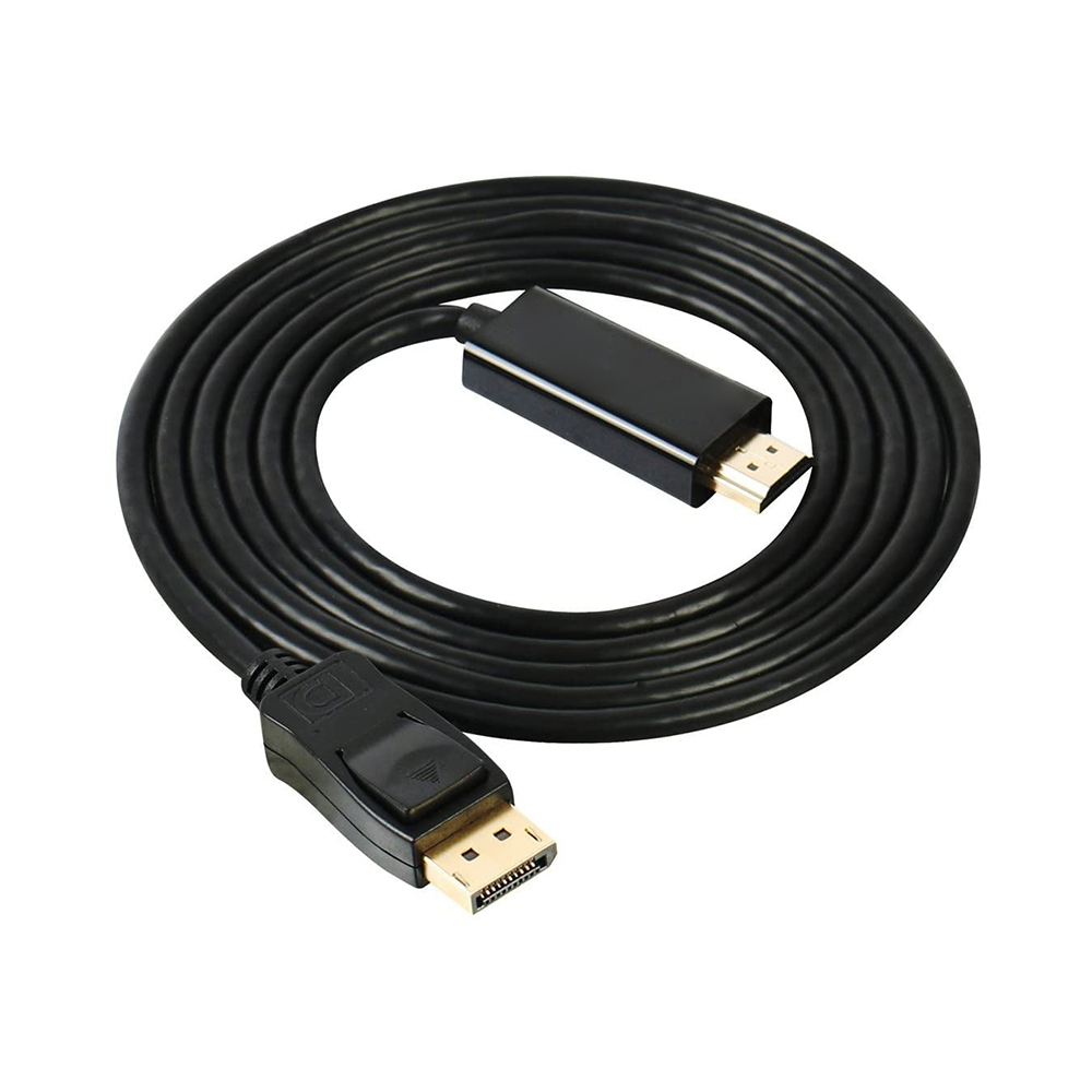 DisplayPort to HDMI 6 Feet Gold-Plated Cable