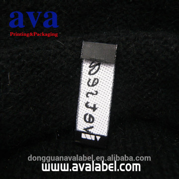 t-shirt silk woven label