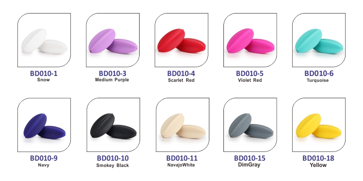 cuentas de silicona masticables silicone chew beads