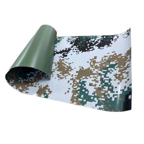 600GSM PVC CAMOUFLAGE TARPAULIN