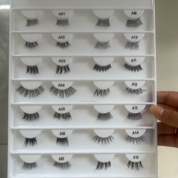 Brazilian Human Hair Half Eyelashes - 100% Natural Human Hair Lashes