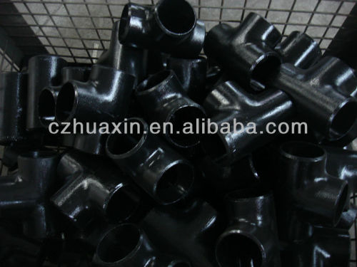 sch40 seamless steel pipe tee