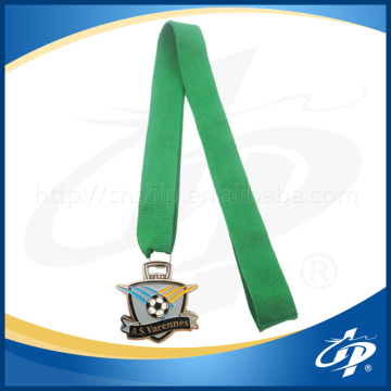 Customized souvenirs sport medals and trophys with ribbon