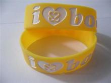 Rubber Silicone Bracelets Magnetic Wristbands Flexible Brac
