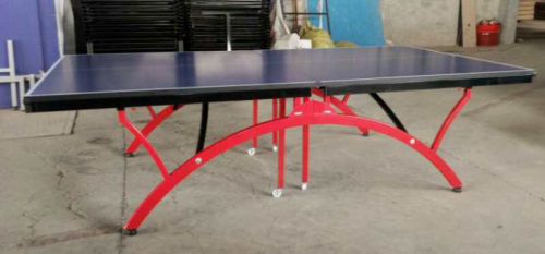 レインボー折りたたみ式卓球テーブル