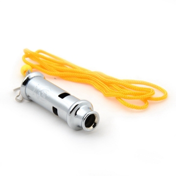 High Decibel Stainless Steel Siren Whistle for Outdoor Survival Training