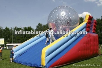 inflatable zorb ball track