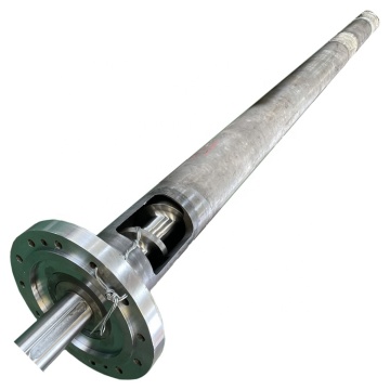 ABS single recycling granulation screw barrel