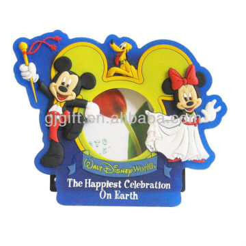 2014 promotional funny soft pvc mini craft photo frames