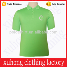 China factory OEM custom branded polo shirts green color