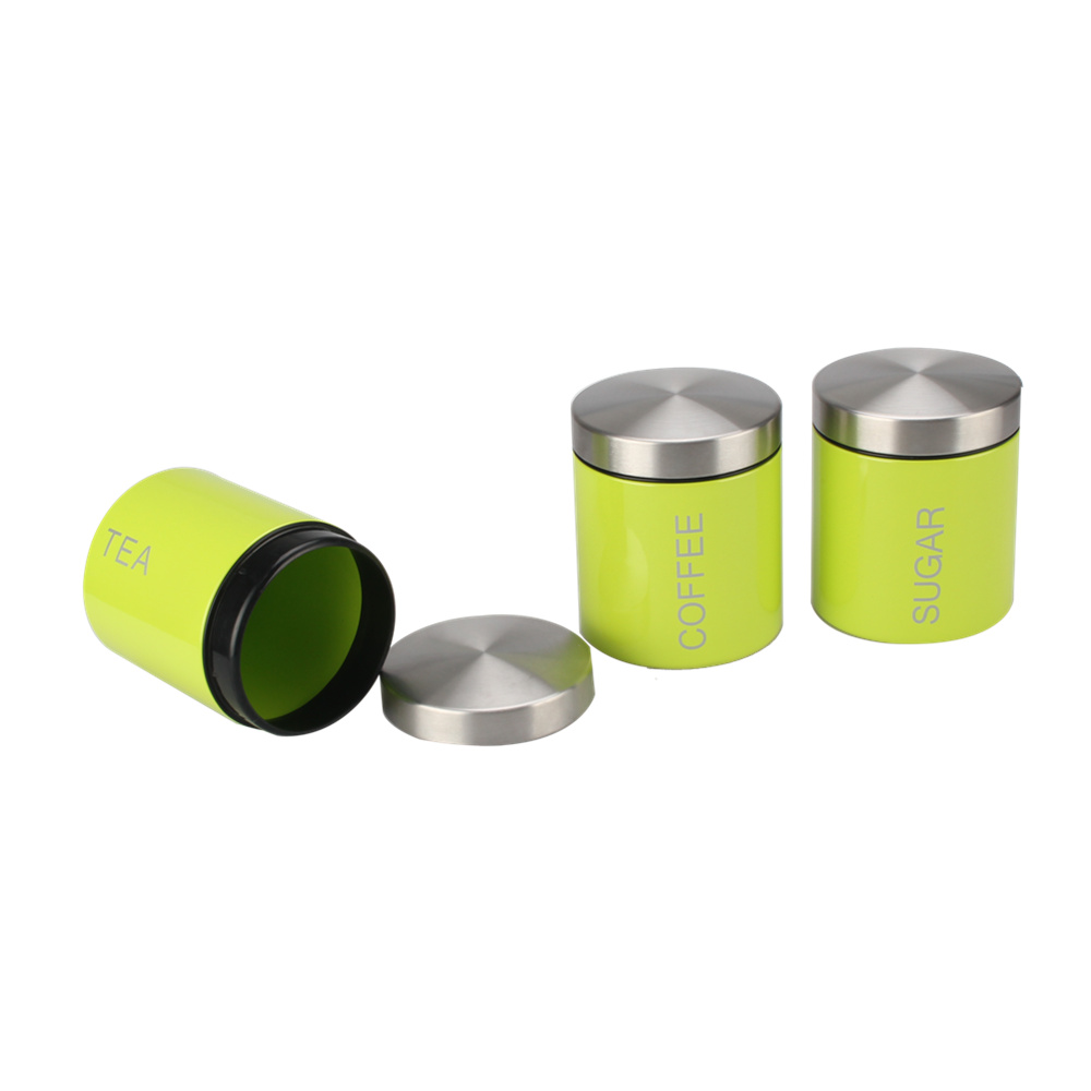 tea coffee sugar canister set 