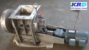 Self-cleaning rotary valves