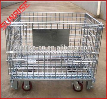 foldable galvanized folding box pallet