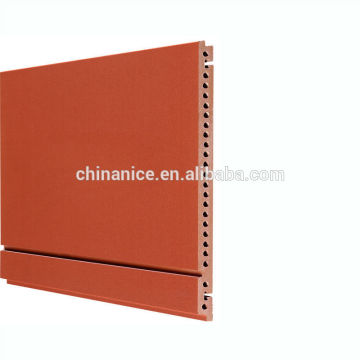 the terracotta facade tile of villa