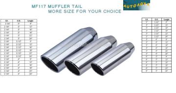 Muffler tail