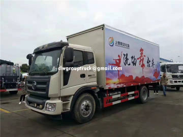 Hydraulic Control Stage Mobile Stage Truck For Roadshow