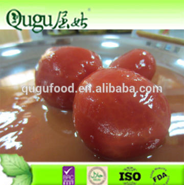 canned whole peeled tomato/ china tomato/ peeled tomato