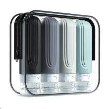 Silicone Travel Toiletry Bottles Set Refillable Containers