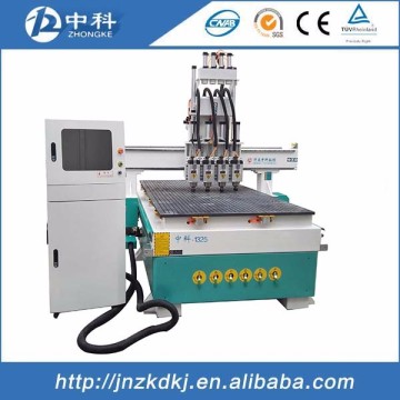 Best price wood cnc router 4 spindles pneumatic carving machine