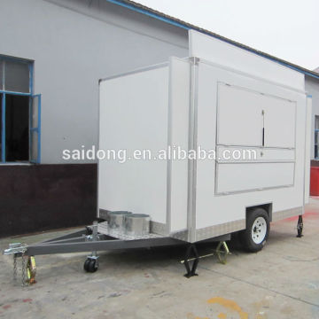 multifunctional BBQ Food Van/Food cart trailer/Food trailer crepe price