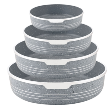 MGC Kitchen Nonstick Carbon Steel Round Roast Bakeware Springform Baking Cake Pan