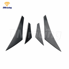 Pro Style Dry Carbon Fiber Front Bumper Canards for McLaren GT 2019-2022
