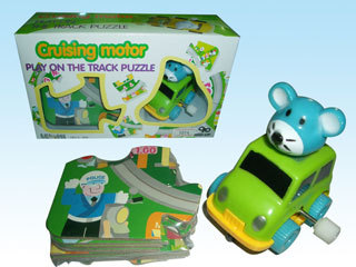 winding - up trail car