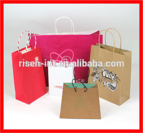 brown craft gift paper bags