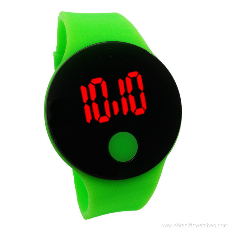 Wholesale Kids Rubber Bracelet Digital Wrist Watch