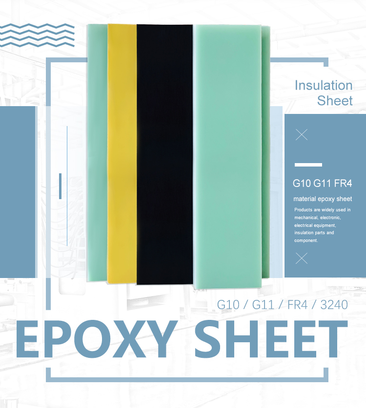 Free Sample Epoxy Plate Resin High Mechanical Strength G10 Fr4 Epoxi Fiberglass Sheet For Sale