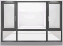 SMIRO Room aluminum insulation bay window double window