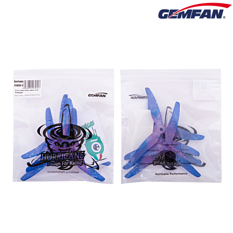 5 Inch GEMFAN Skitzo Galaxy FPV Drone Propeller