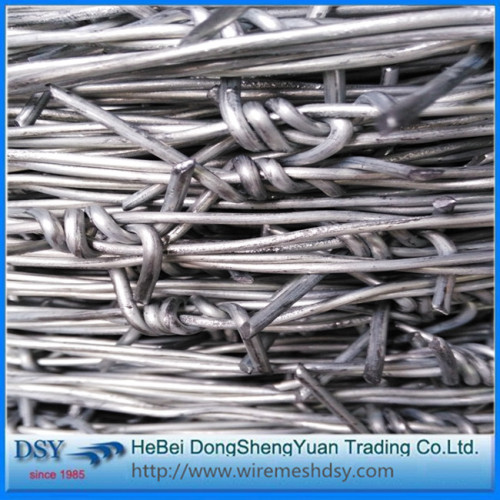 hot dipped galvanized barbed wire CBT-65